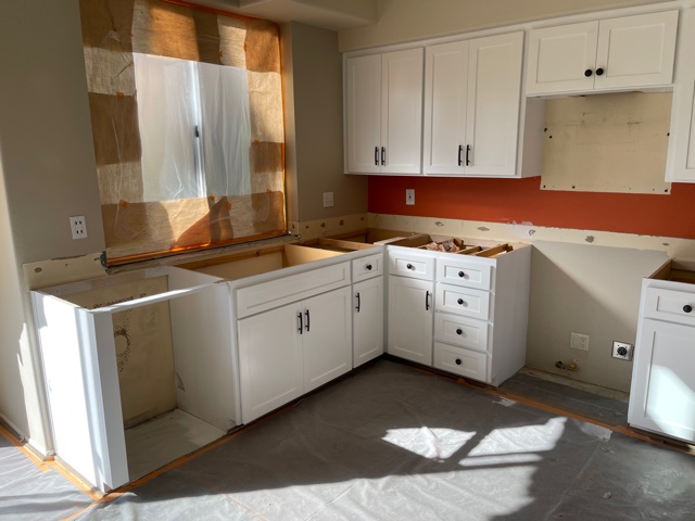 Another shot of the cabinets in the kitchen.
